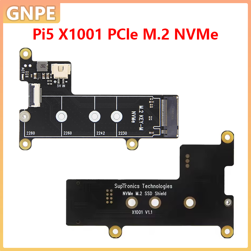 Pi 5 Case - Raspberry Pi 5 PCIE M.2 NVMe