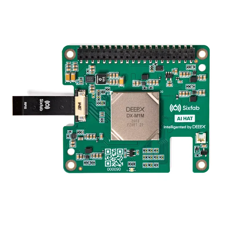 Chipboard Sixfab Ai Hat+ for R - đánh giá và giá Raspberry Pi