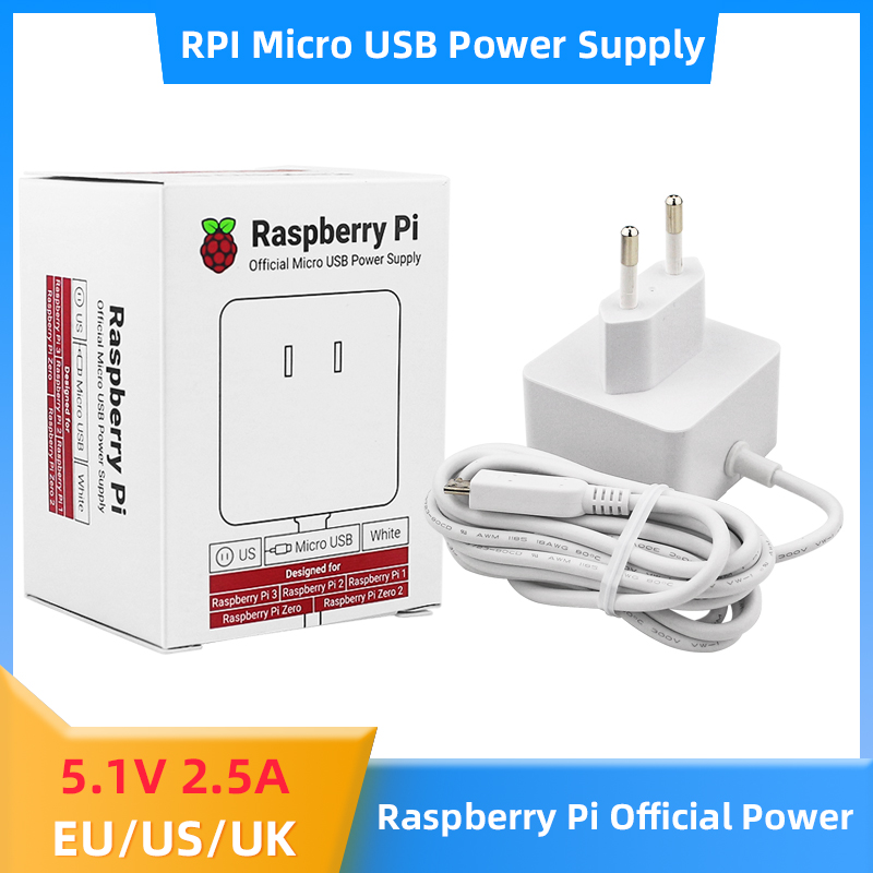 Raspberry Pi 12.5W Nguồn Điện  - đánh giá và giá Pi Power Supply