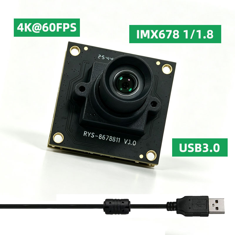 1/1.8 IMX678 4K 60FPS USB3.0 8 - đánh giá và giá Pi Camera Module