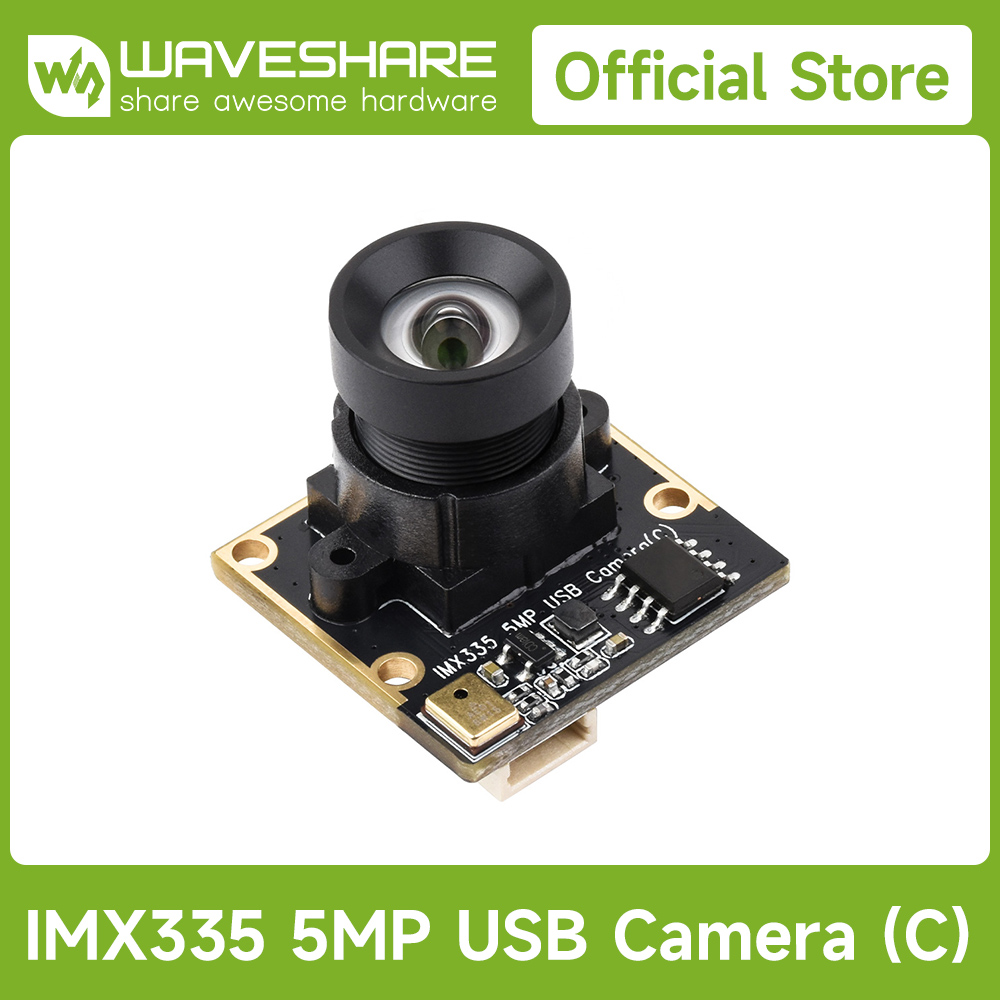 Waveshare IMX335 5MP USB Camer - đánh giá và giá Raspberry Pi Global Shutter Camera Imx296