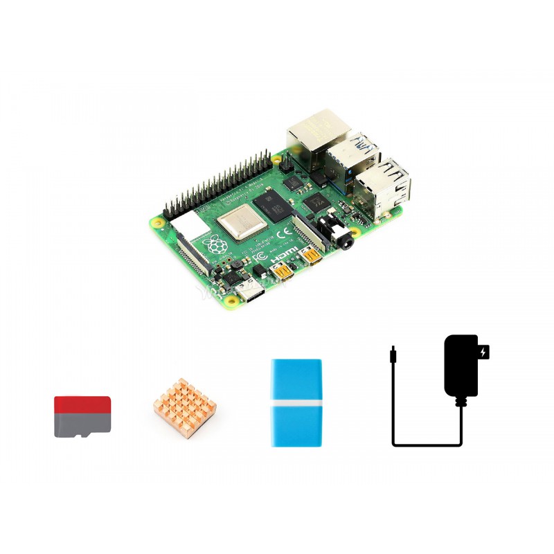 Raspberry Pi 4 Model B Starter - đánh giá và giá Pi 4 Case