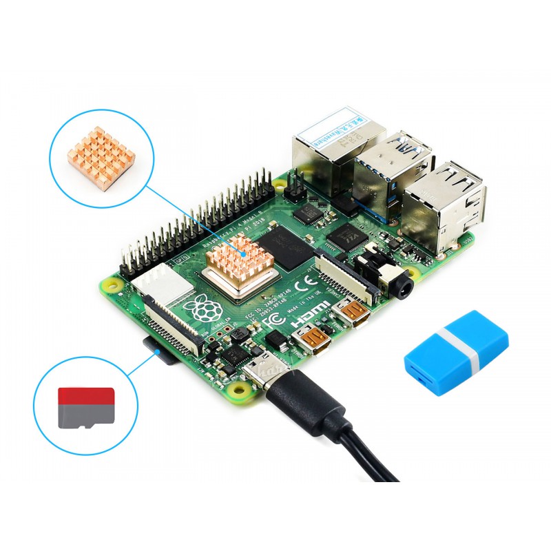 Raspberry Pi 4 Model B Starter - đánh giá và giá Pi 4 Case