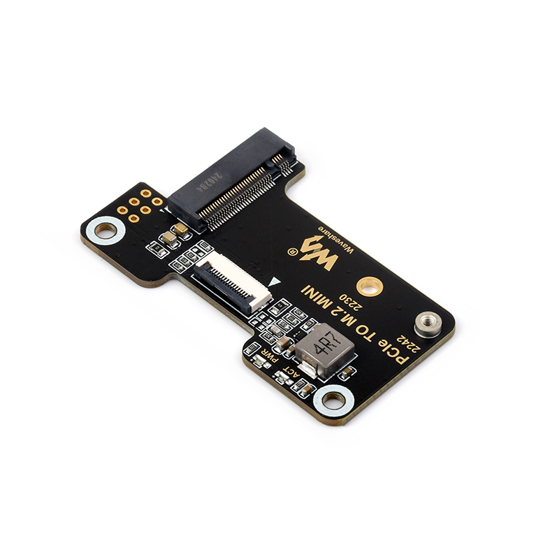 Raspberry Pi 5 PCIe To M.2 Min - đánh giá và giá Pi 5 Case