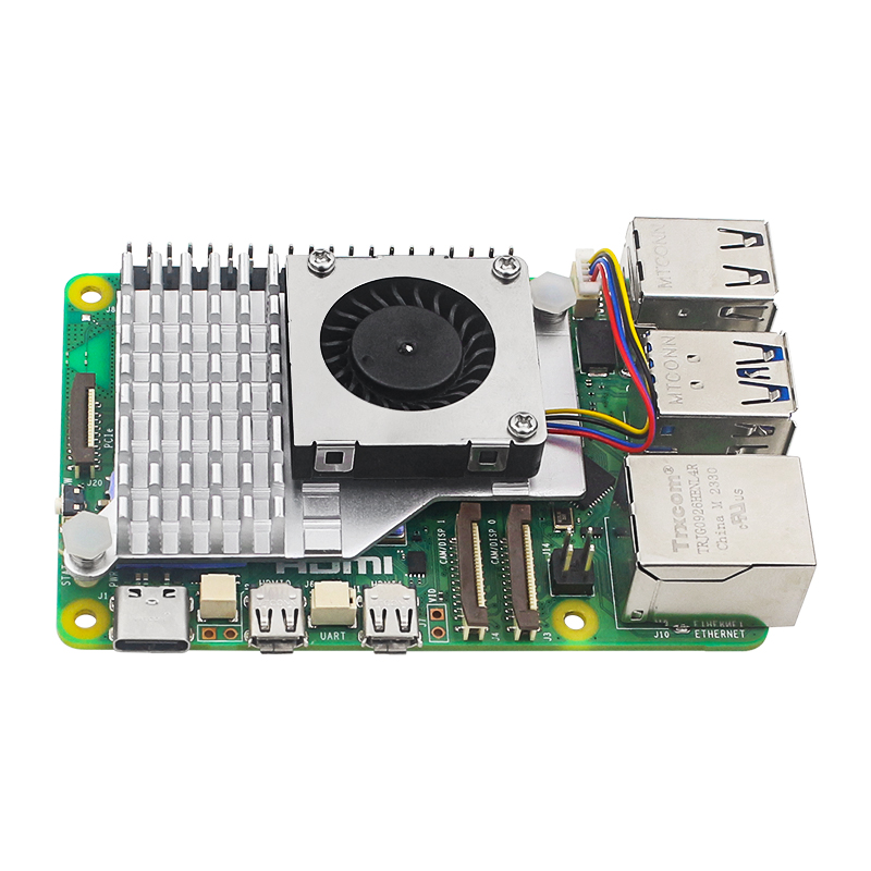 Raspberry Pi 5 Active Cooler A - đánh giá và giá Pi 5 Case