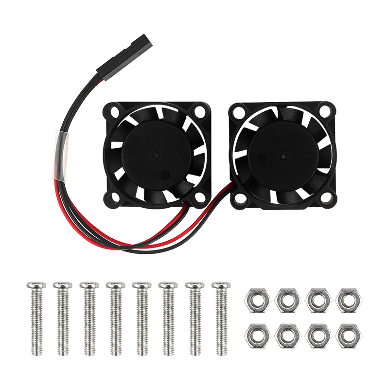 Dual Quạt Tản Nhiệt Cho Raspbe - đánh giá và giá Pi Cooler