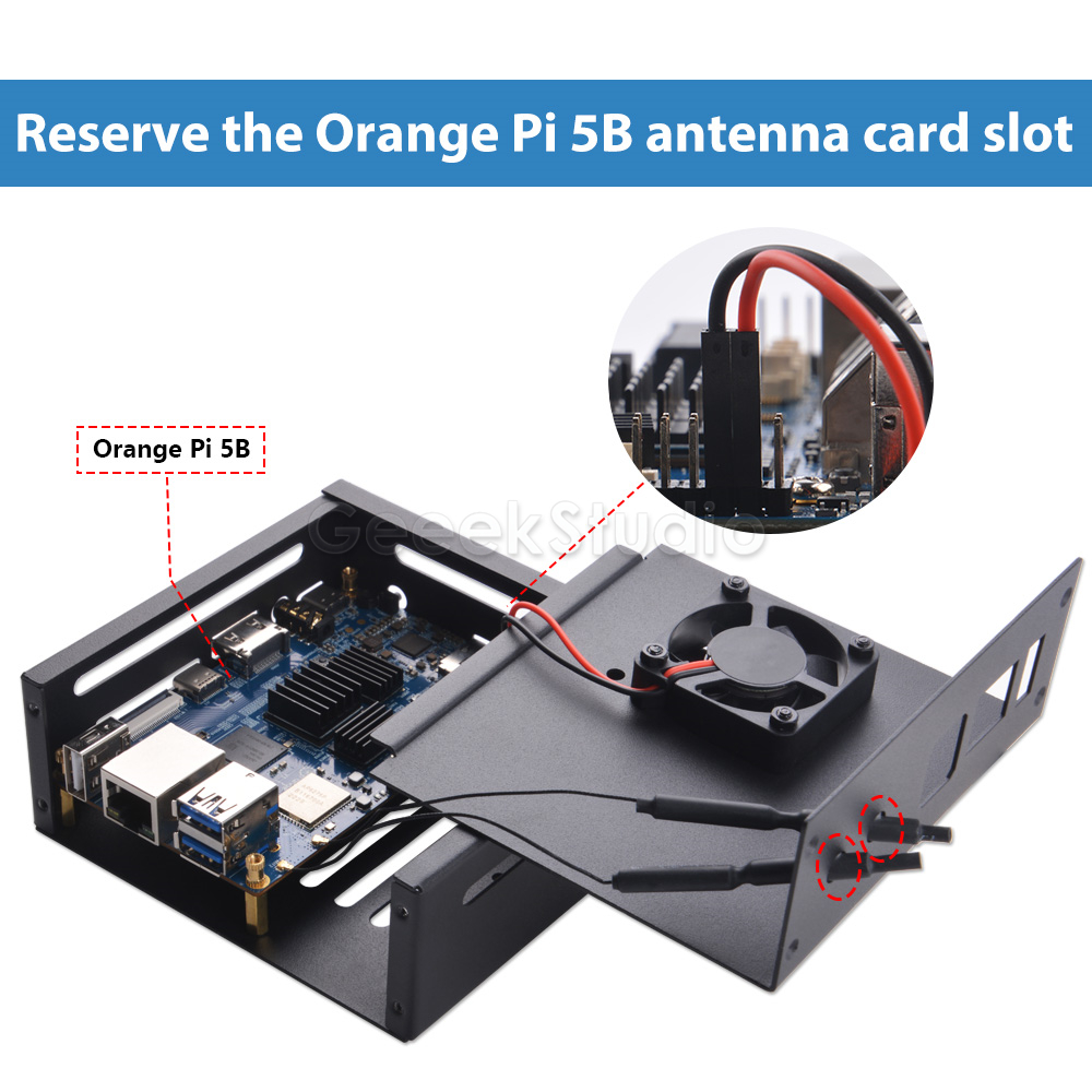 Orange Pi 5/5B Metal Protectiv - đánh giá và giá Pi 5 Case