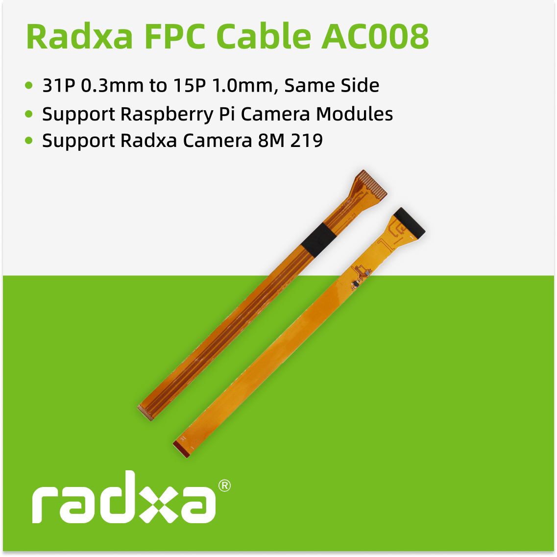 Radxa Camera FPC Cable for Cam - đánh giá và giá Pi Camera Cable