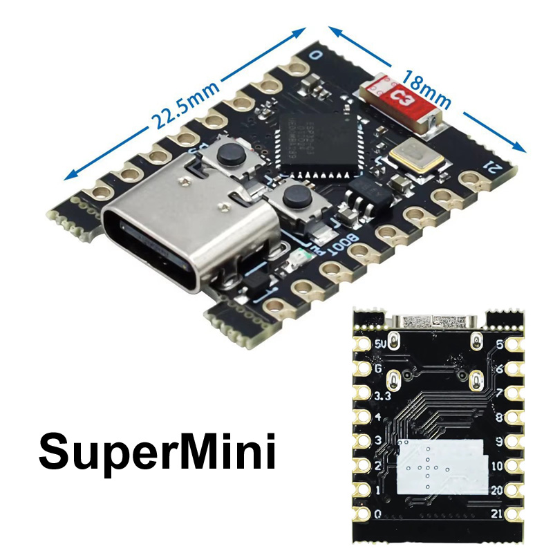 For ESP32-S3 Supermini Pro MIN - đánh giá và giá Arduino Kit