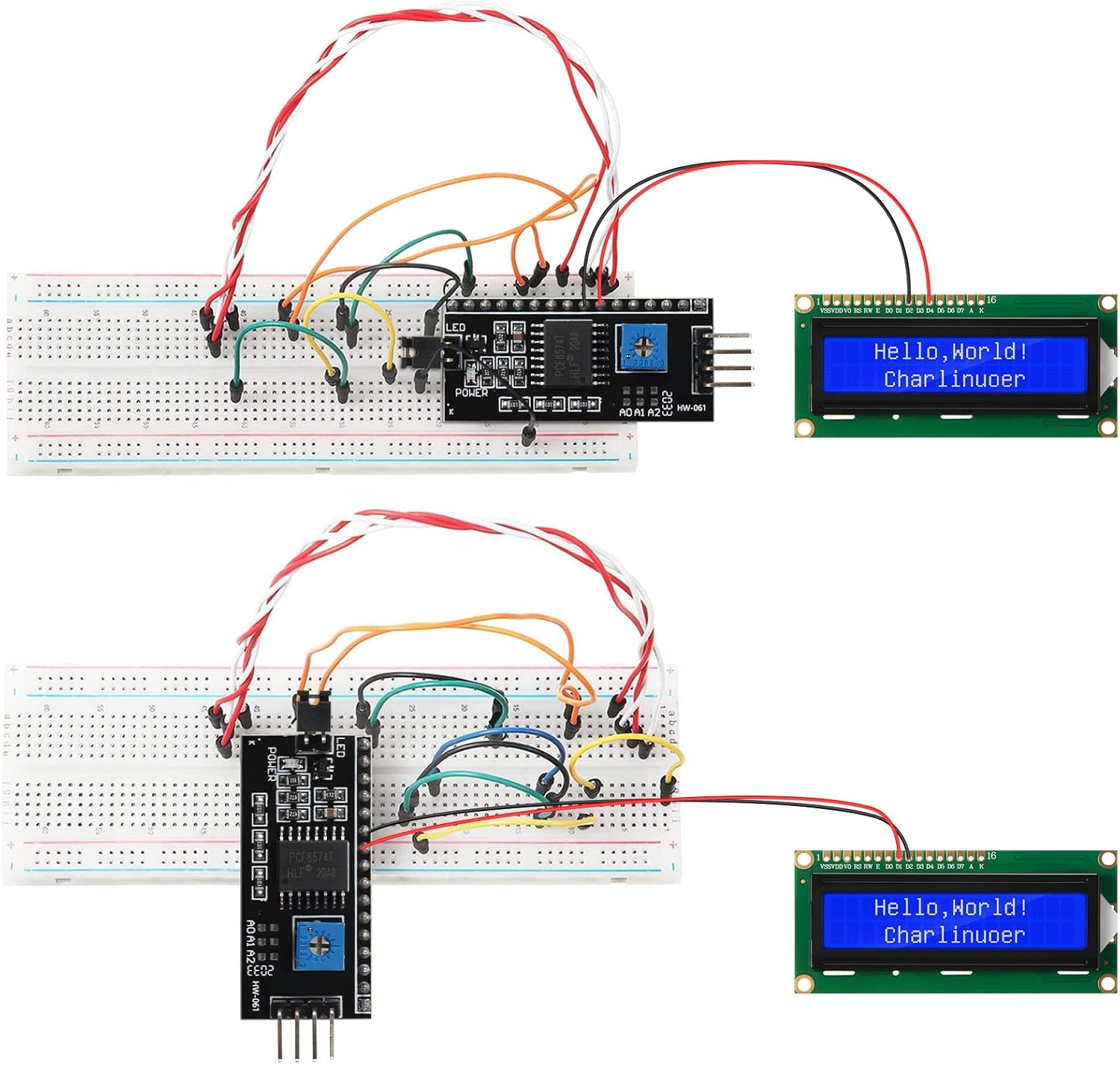 1Set 1602 LCD 20*4 Blue Screen - đánh giá và giá Pi Display