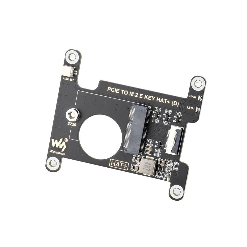 Waveshare PCIe To M.2 E KEY HA - đánh giá và giá Raspberry Pi 5