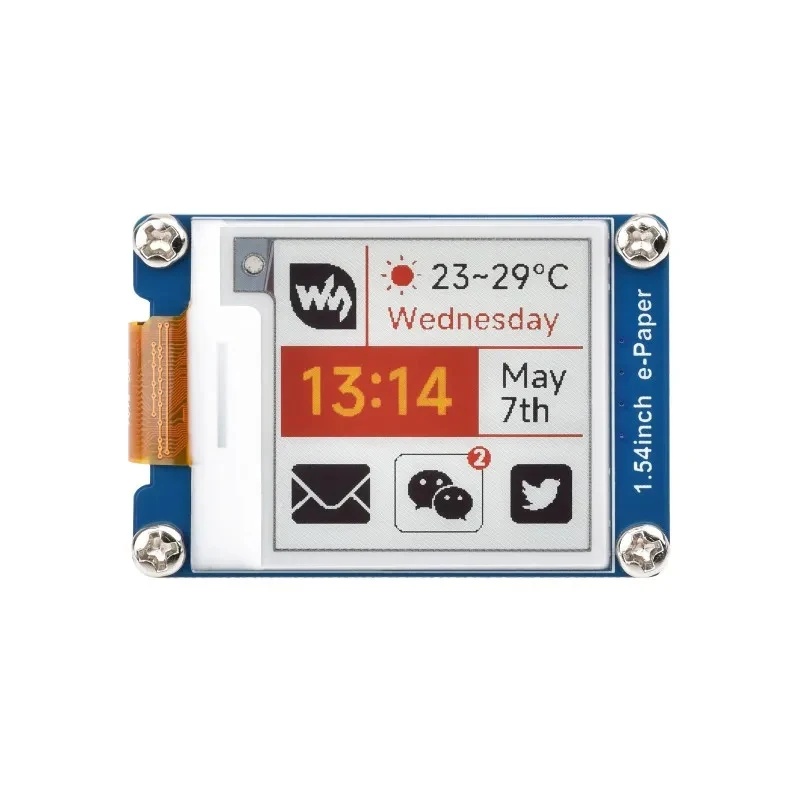 1.54 Inch E-Paper Display Modu - đánh giá và giá Pi Display