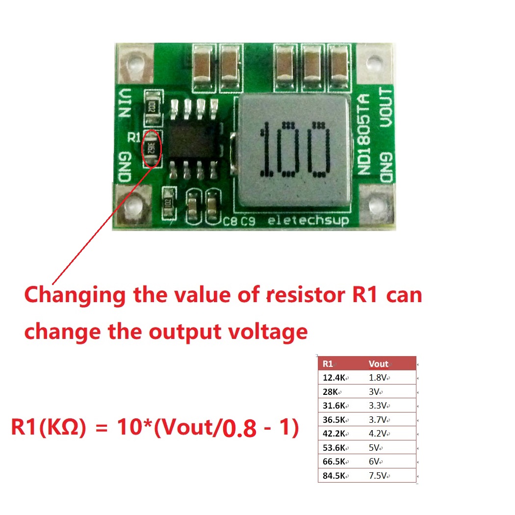 5A Buck DC-DC Converter Module - đánh giá và giá Raspberry Pi 4