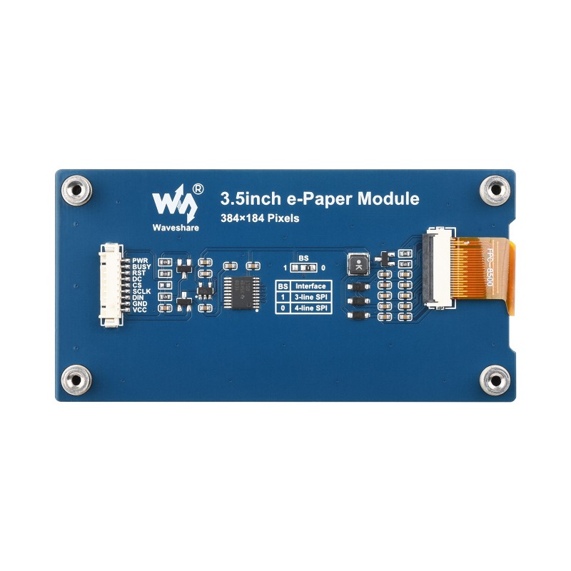 SPI 3.5inch E-Paper Display Mo - đánh giá và giá Pi Display