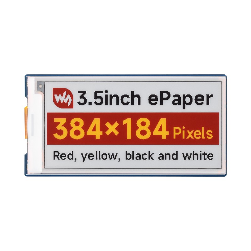 SPI 3.5inch E-Paper Display Mo - đánh giá và giá Pi Display