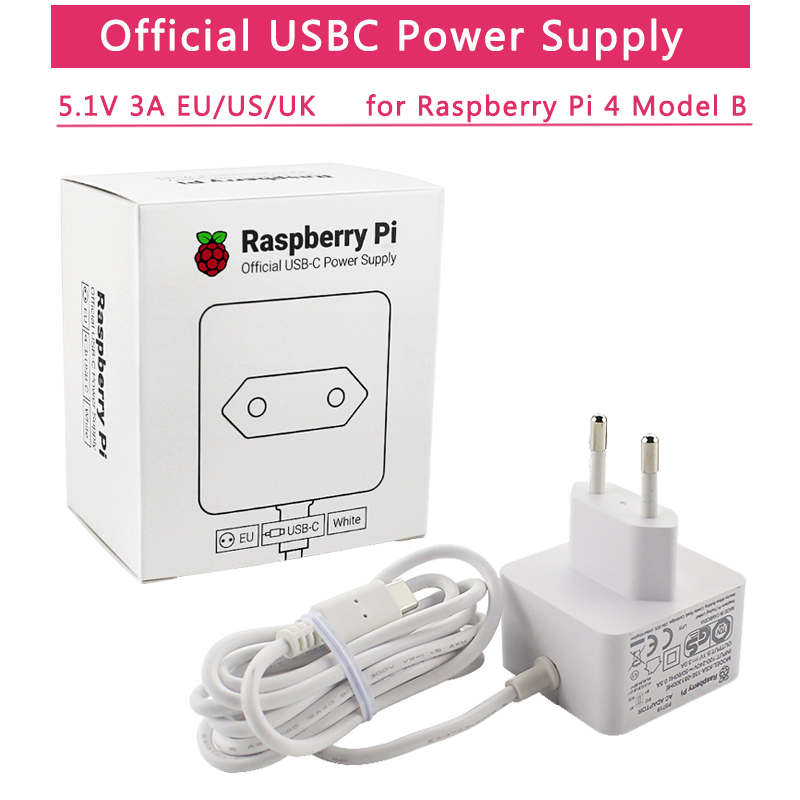 Chính Thức Raspberry Pi 4 Nguồ - đánh giá và giá Pi Power Supply
